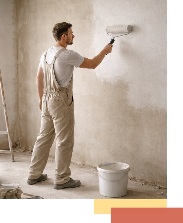 Грунтовка стен под отделку в Магнитогорске профессиональным раствором