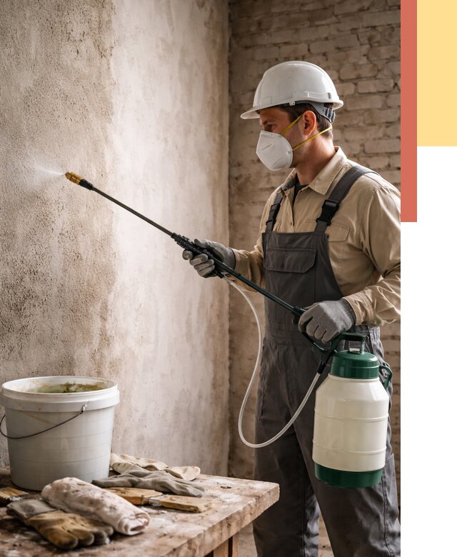 Антисептическая обработка стен в Магнитогорске от 1241 руб. — быстро и недорого | ОТДЕЛОЧНИК-Мгн