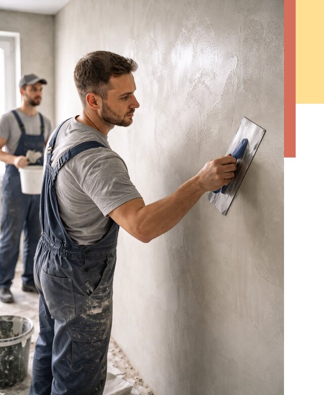 Глянцевание штукатурки стен в Магнитогорске от 7759 руб. — услуги и затирка | ОТДЕЛОЧНИК-Мгн