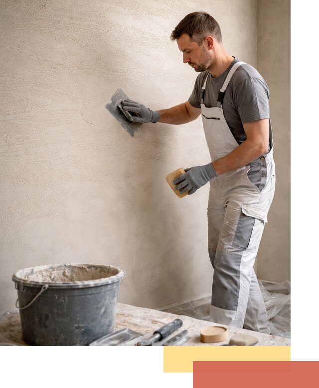 Декоративная штукатурка травертин в Магнитогорске для стен и потолков