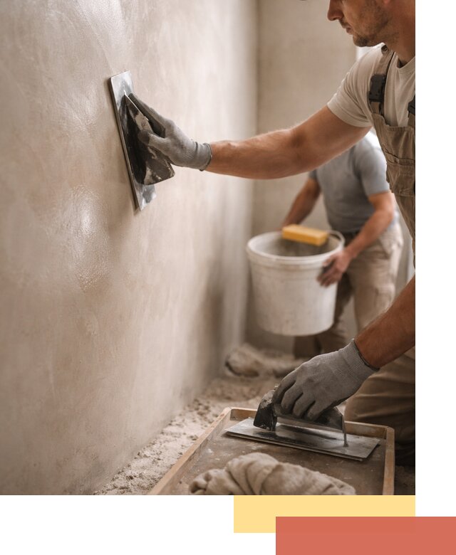 Нанесение марокканской штукатурки таделакт в Магнитогорске