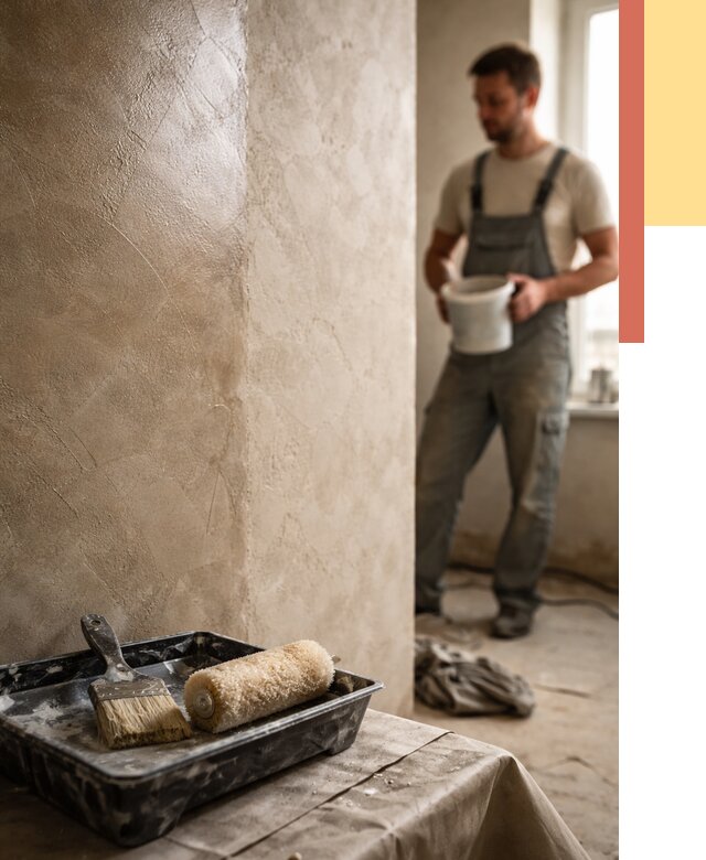 Нанесение воска на штукатурку в Магнитогорске от 3621 руб. | Услуги ОТДЕЛОЧНИК-Мгн