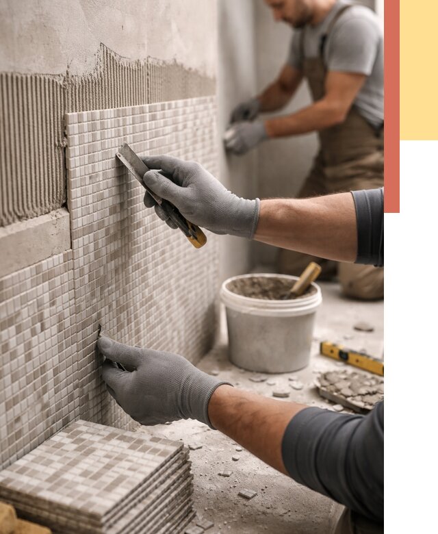 Облицовка стен мозаикой в Магнитогорске от 3310 руб/м2 — укладка мозаики на стены | ОТДЕЛОЧНИК-Мгн