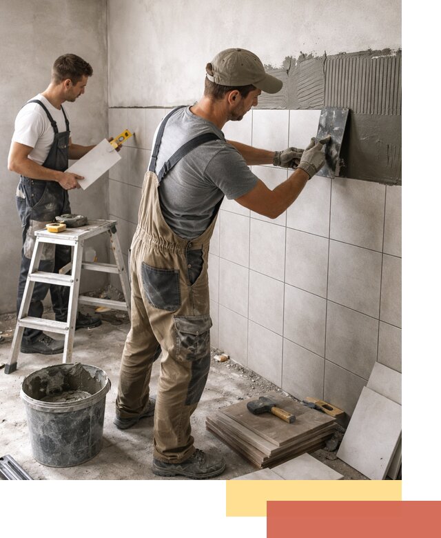 Укладка плитки на стены в Магнитогорске профессионально и надежно