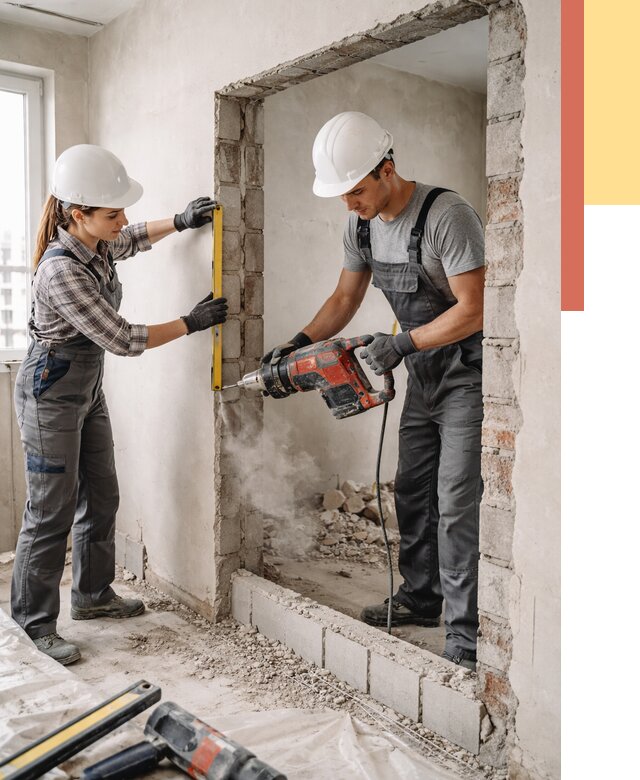 Создание проемов в стенах в Магнитогорске от 6724 руб. — алмазная резка и расширение | ОТДЕЛОЧНИК-Мгн
