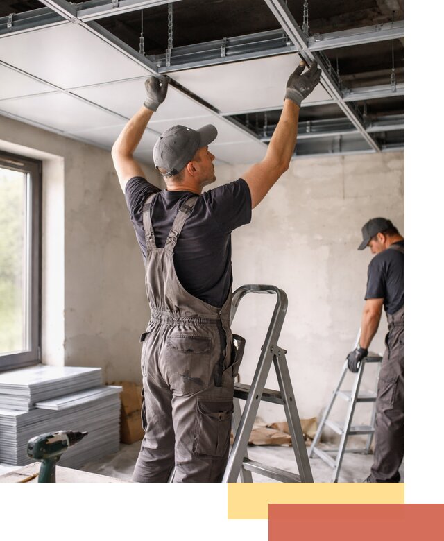 Монтаж кассетного потолка в Магнитогорске качественно и быстро