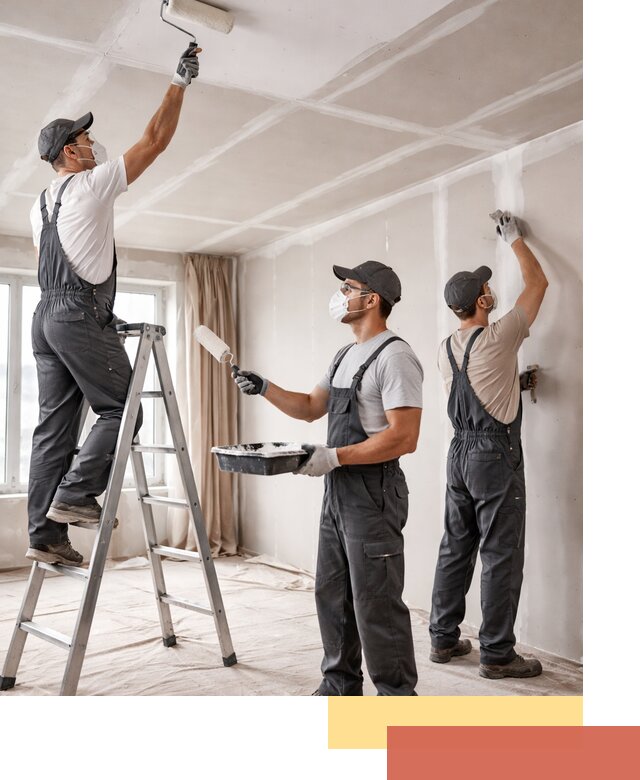 Покраска потолка из гипсокартона в Магнитогорске качественно и недорого