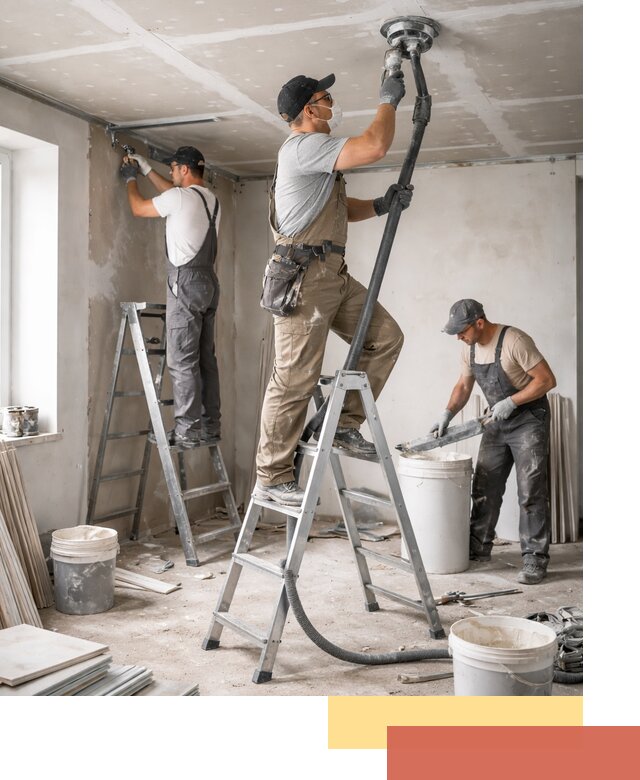 Ремонт потолка из гипсокартона в Магнитогорске: быстрый и качественный монтаж