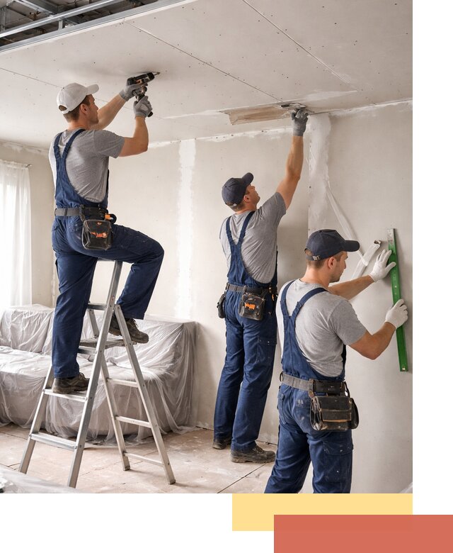 Профессиональная отделка потолка в Магнитогорске быстро и качественно