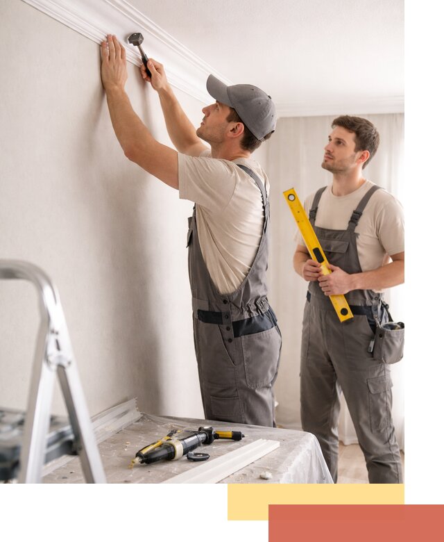 Монтаж потолочного плинтуса в Магнитогорске качественно и быстро