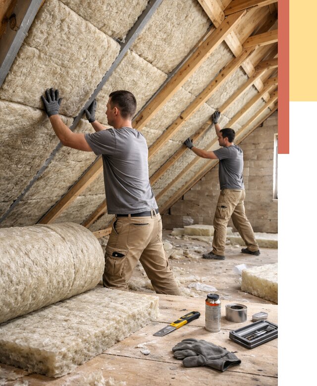 Утепление потолка минватой в Магнитогорске от 1500 руб. — быстро и недорого | ОТДЕЛОЧНИК-Мгн