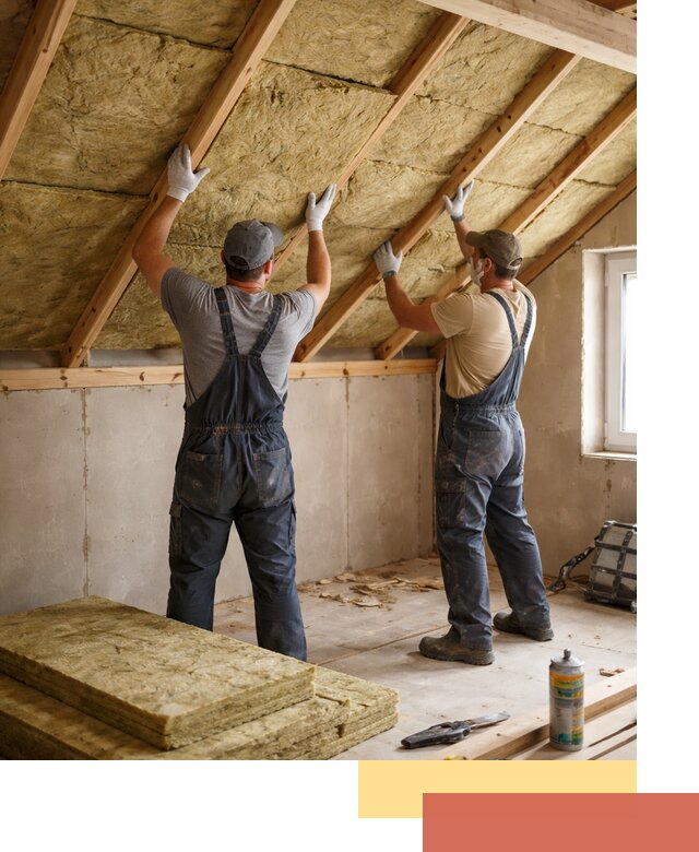 Утепление потолка минеральной ватой в Магнитогорске