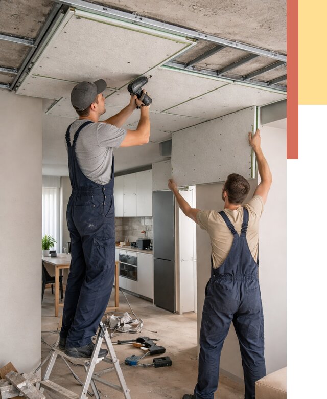 Шумоизоляция потолка панелями зипс в Магнитогорске от 1914 руб. под ключ | ОТДЕЛОЧНИК-Мгн